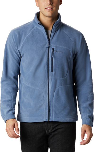 men's columbia full zip fleece jacket